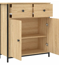 Sideboard Sonoma-Eiche 70x30x80 cm Holzwerkstoff