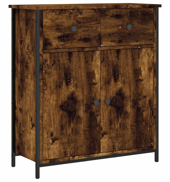 Sideboard Räuchereiche 70x30x80 cm Holzwerkstoff