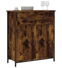Sideboard Räuchereiche 70x30x80 cm Holzwerkstoff