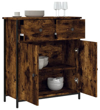 Sideboard Räuchereiche 70x30x80 cm Holzwerkstoff