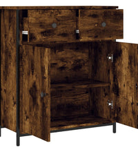 Sideboard Räuchereiche 70x30x80 cm Holzwerkstoff