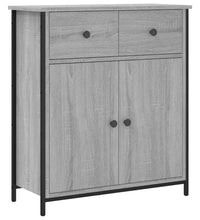 Sideboard Grau Sonoma 70x30x80 cm Holzwerkstoff