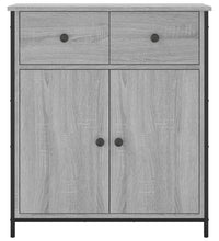 Sideboard Grau Sonoma 70x30x80 cm Holzwerkstoff