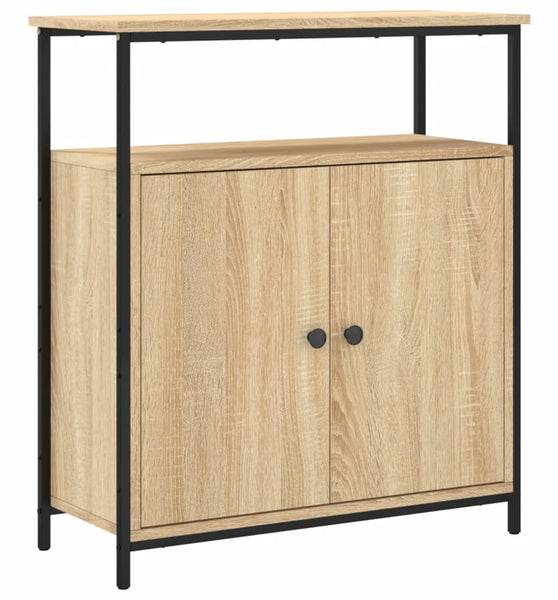 Sideboard Sonoma-Eiche 70x30x80 cm Holzwerkstoff