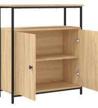 Sideboard Sonoma-Eiche 70x30x80 cm Holzwerkstoff