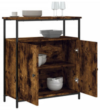 Sideboard Räuchereiche 70x30x80 cm Holzwerkstoff