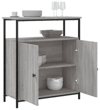 Sideboard Grau Sonoma 70x30x80 cm Holzwerkstoff