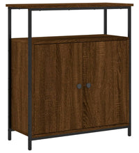 Sideboard Braun Eichen-Optik 70x30x80 cm Holzwerkstoff