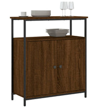 Sideboard Braun Eichen-Optik 70x30x80 cm Holzwerkstoff