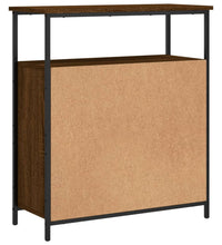 Sideboard Braun Eichen-Optik 70x30x80 cm Holzwerkstoff