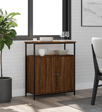 Sideboard Braun Eichen-Optik 70x30x80 cm Holzwerkstoff