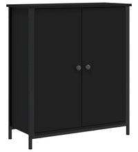 Sideboard Schwarz 70x30x80 cm Holzwerkstoff