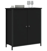 Sideboard Schwarz 70x30x80 cm Holzwerkstoff