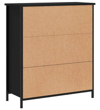 Sideboard Schwarz 70x30x80 cm Holzwerkstoff