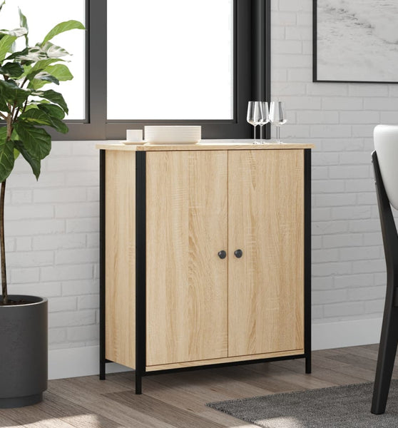 Sideboard Sonoma-Eiche 70x30x80 cm Holzwerkstoff