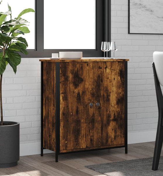 Sideboard Räuchereiche 70x30x80 cm Holzwerkstoff