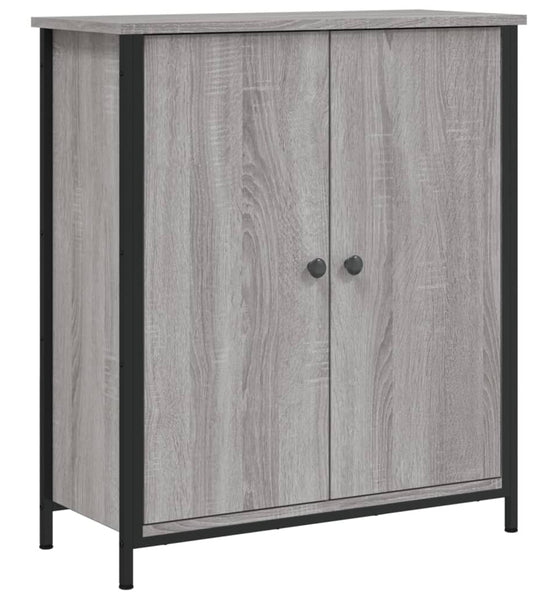 Sideboard Grau Sonoma 70x30x80 cm Holzwerkstoff