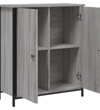 Sideboard Grau Sonoma 70x30x80 cm Holzwerkstoff