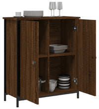 Sideboard Braun Eichen-Optik 70x30x80 cm Holzwerkstoff