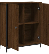 Sideboard Braun Eichen-Optik 70x30x80 cm Holzwerkstoff