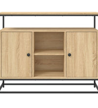 Sideboard Sonoma-Eiche 100x35x80 cm Holzwerkstoff