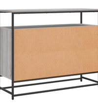 Sideboard Grau Sonoma 100x35x80 cm Holzwerkstoff