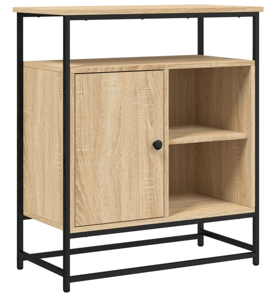 Sideboard Sonoma-Eiche 69x35x80 cm Holzwerkstoff