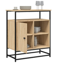 Sideboard Sonoma-Eiche 69x35x80 cm Holzwerkstoff