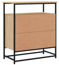 Sideboard Sonoma-Eiche 69x35x80 cm Holzwerkstoff