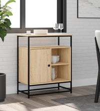 Sideboard Sonoma-Eiche 69x35x80 cm Holzwerkstoff