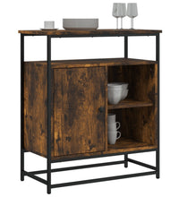 Sideboard Räuchereiche 69x35x80 cm Holzwerkstoff