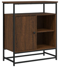 Sideboard Braun Eichen-Optik 69x35x80 cm Holzwerkstoff