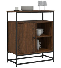 Sideboard Braun Eichen-Optik 69x35x80 cm Holzwerkstoff