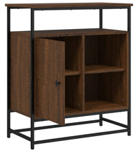 Sideboard Braun Eichen-Optik 69x35x80 cm Holzwerkstoff