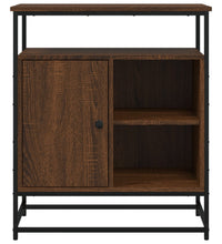 Sideboard Braun Eichen-Optik 69x35x80 cm Holzwerkstoff