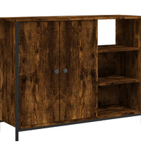 Sideboard Räuchereiche 100x33x75 cm Holzwerkstoff