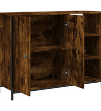 Sideboard Räuchereiche 100x33x75 cm Holzwerkstoff
