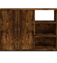 Sideboard Räuchereiche 100x33x75 cm Holzwerkstoff