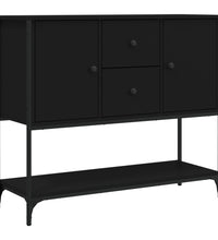 Sideboard Schwarz 100x36x85 cm Holzwerkstoff