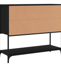 Sideboard Schwarz 100x36x85 cm Holzwerkstoff