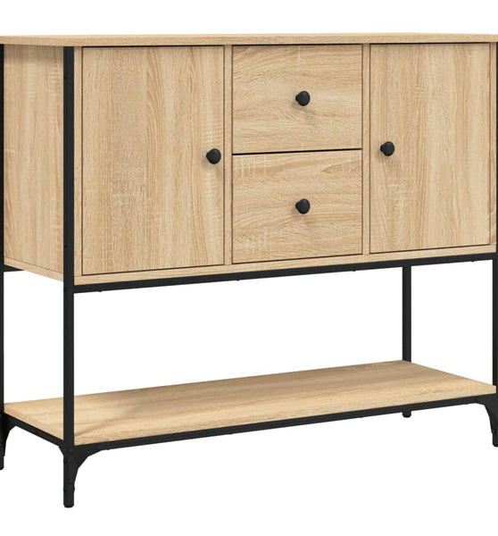 Sideboard Sonoma-Eiche 100x36x85 cm Holzwerkstoff