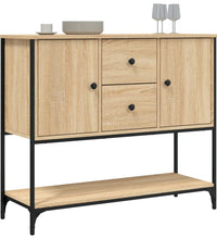 Sideboard Sonoma-Eiche 100x36x85 cm Holzwerkstoff