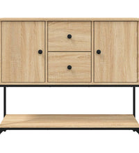 Sideboard Sonoma-Eiche 100x36x85 cm Holzwerkstoff