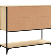 Sideboard Sonoma-Eiche 100x36x85 cm Holzwerkstoff