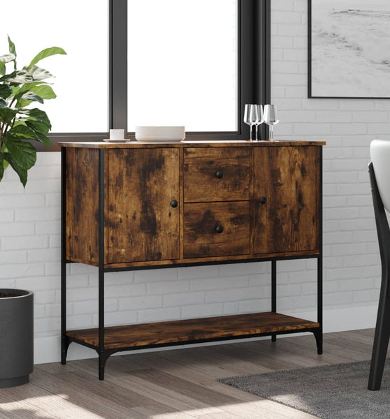 Sideboard Räuchereiche 100x36x85 cm Holzwerkstoff