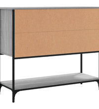 Sideboard Grau Sonoma 100x36x85 cm Holzwerkstoff