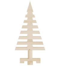 Weihnachtsbaum Holz zum Schmücken 60 cm Massivholz Kiefer