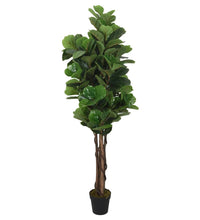 Feigenbaum Künstlich 96 Blätter 80 cm Grün