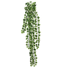 Hängepflanzen Künstlich 12 Stk. 339 Blätter 90 cm Grün und Weiß