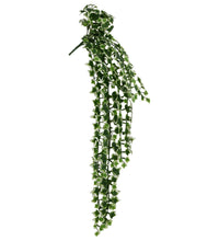 Hängepflanzen Künstlich 12 Stk. 339 Blätter 90 cm Grün und Weiß